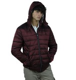 Campera metalizada hombre