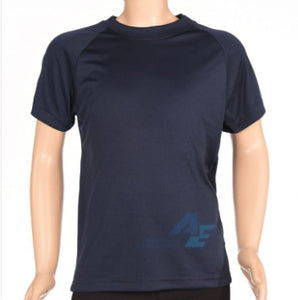 Camiseta Dry Fit Niño Azul marino